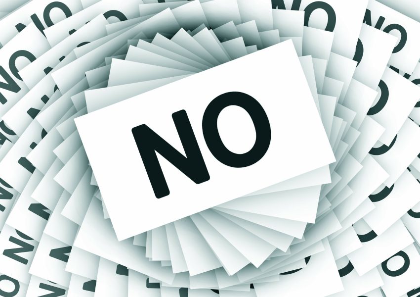 You Have the Right to Say No…But